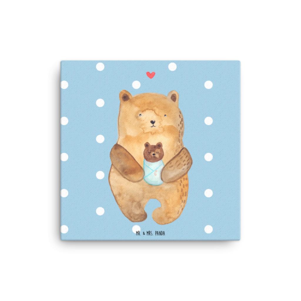 Canvas picture Niedźwiedź Niemowlę Leinwand, Kunstdruck, Teddybär, Teddy, Bär, Mutter, Geburt, Taufe, Geburtstag, Enkel, Eltern, Enkelin, Neffe, Glückwunsch, Nichte, Täufling, Baby