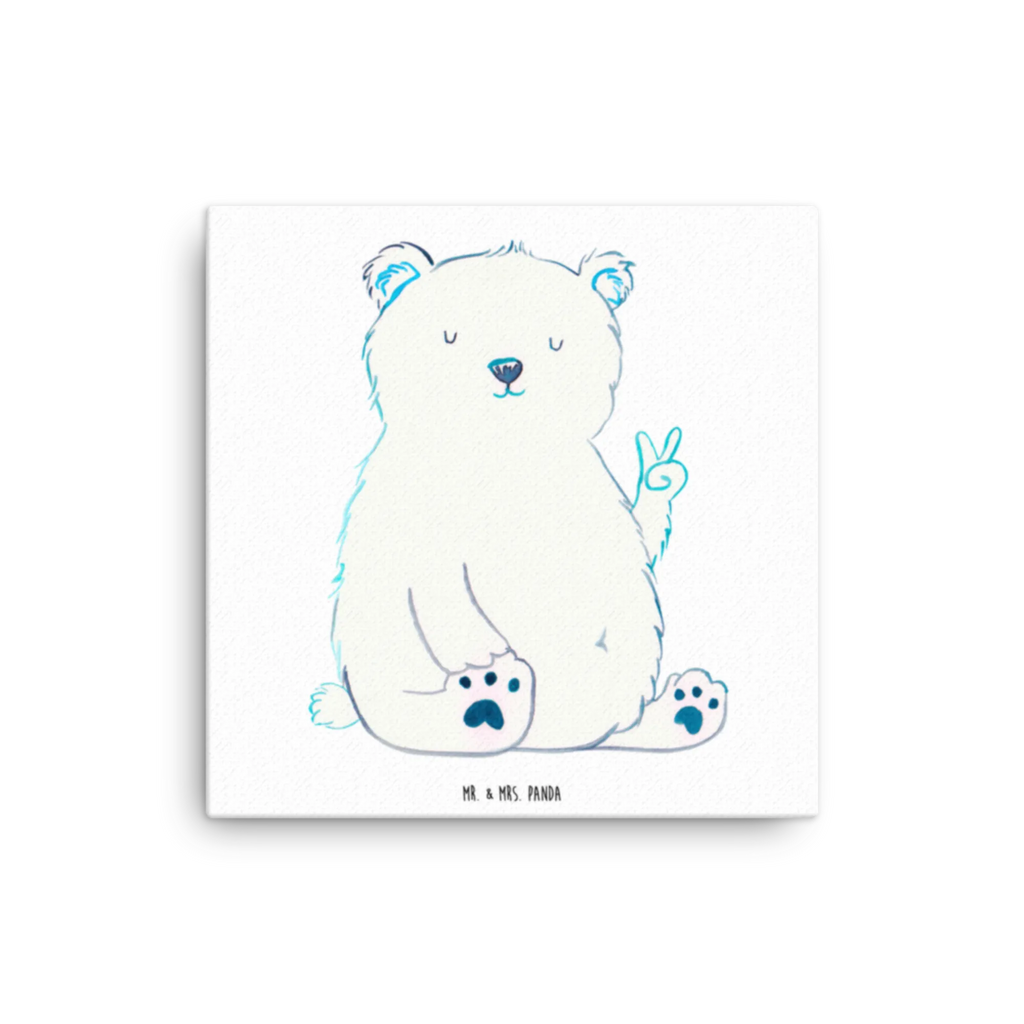 Canvas picture Icebear Lazy Kunstdruck, Leinwand, Teddybär, Teddy, Bär, Eisbär, Arbeit, Relaxen, Homeoffice, Faul, Nordpol, Entspannen, Bürojob, Büro, Arbeitsplatz
