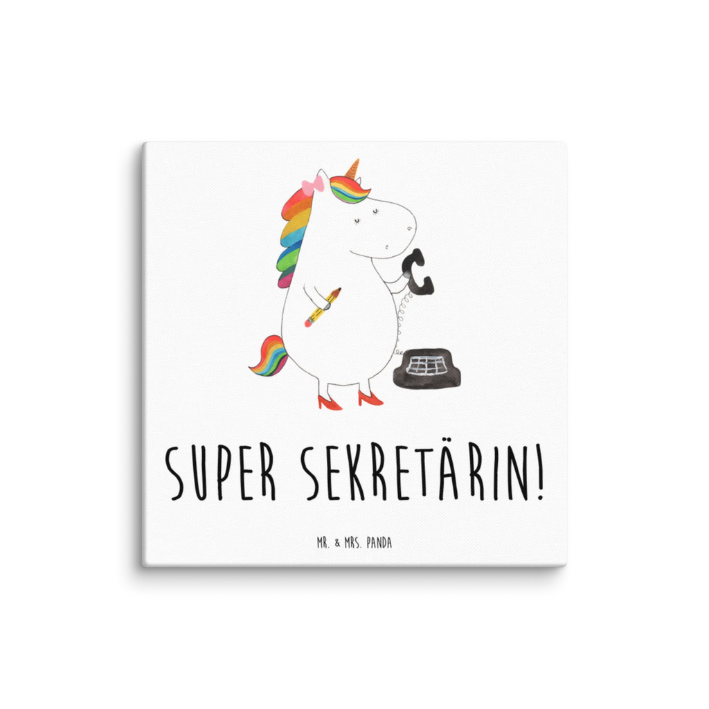 Canvas picture unicorn secretary Leinwand, Bild, Kunstdruck, Wanddeko, Dekoration, Einhorn, Einhörner, Einhorn Deko, Unicorn, Sekretärin, Büro, Rechtsanwältin, Rechtsanwaltsgehilfin, Steuerbüro, Steuerkanzlei, Bürokraft, Bürohilfe