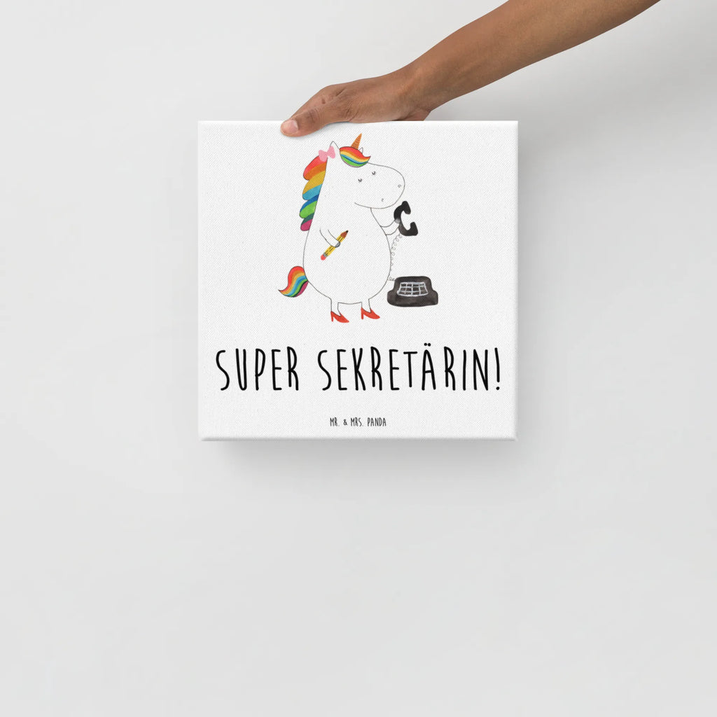 Canvas picture unicorn secretary Leinwand, Bild, Kunstdruck, Wanddeko, Dekoration, Einhorn, Einhörner, Einhorn Deko, Unicorn, Sekretärin, Büro, Rechtsanwältin, Rechtsanwaltsgehilfin, Steuerbüro, Steuerkanzlei, Bürokraft, Bürohilfe