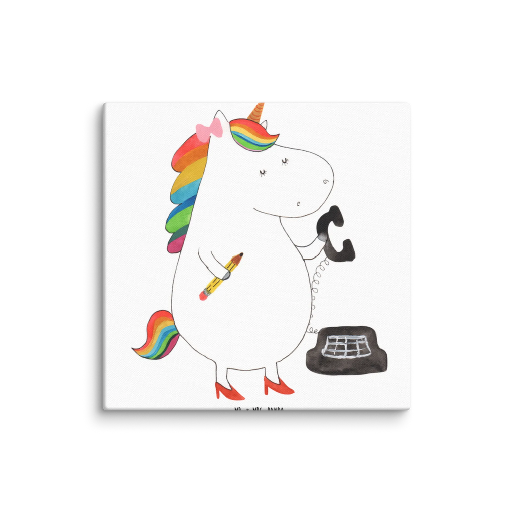 Canvas picture unicorn secretary Leinwand, Bild, Kunstdruck, Wanddeko, Dekoration, Einhorn, Einhörner, Einhorn Deko, Unicorn, Sekretärin, Büro, Rechtsanwältin, Rechtsanwaltsgehilfin, Steuerbüro, Steuerkanzlei, Bürokraft, Bürohilfe