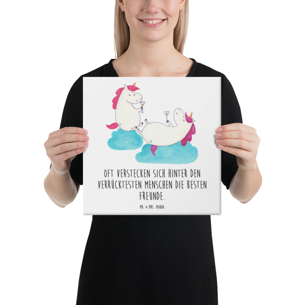Canvas picture unicorn sparkling wine Leinwand, Kunstdruck, Unicorn, Einhorn, Einhorn Deko, Einhörner, Freundinnen, BFF, Anstoßen, Party, Mädelsabend, Sekt, Beste, Korken, Spaß, Freundin