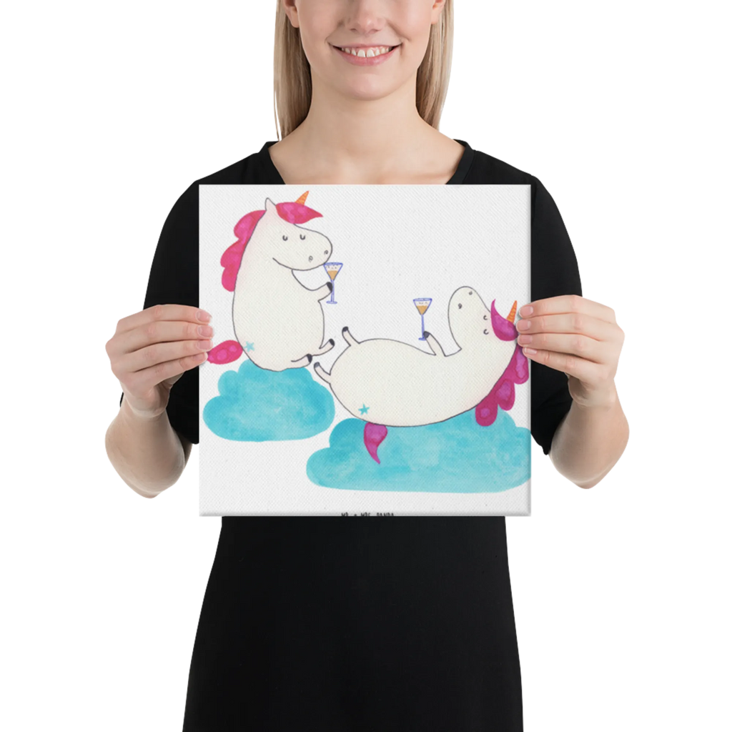 Canvas picture unicorn sparkling wine Leinwand, Kunstdruck, Unicorn, Einhorn, Einhorn Deko, Einhörner, Freundinnen, BFF, Anstoßen, Party, Mädelsabend, Sekt, Beste, Korken, Spaß, Freundin