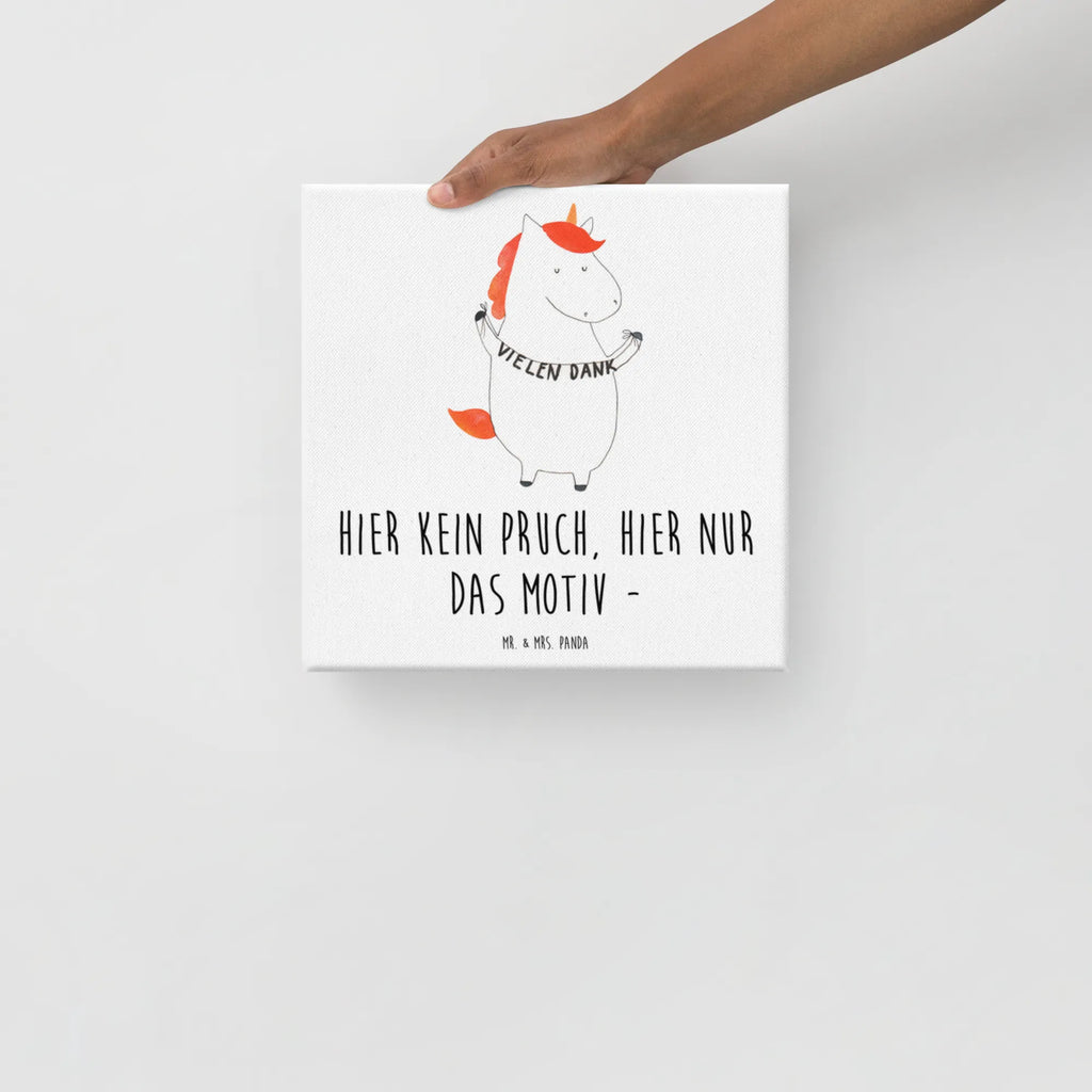 Leinwand Bild Einhorn Vielen Dank Leinwand, Bild, Kunstdruck, Wanddeko, Dekoration, Einhorn, Einhörner, Einhorn Deko, Unicorn, Danke, vielen Dank, Dankeschön, Danksagung