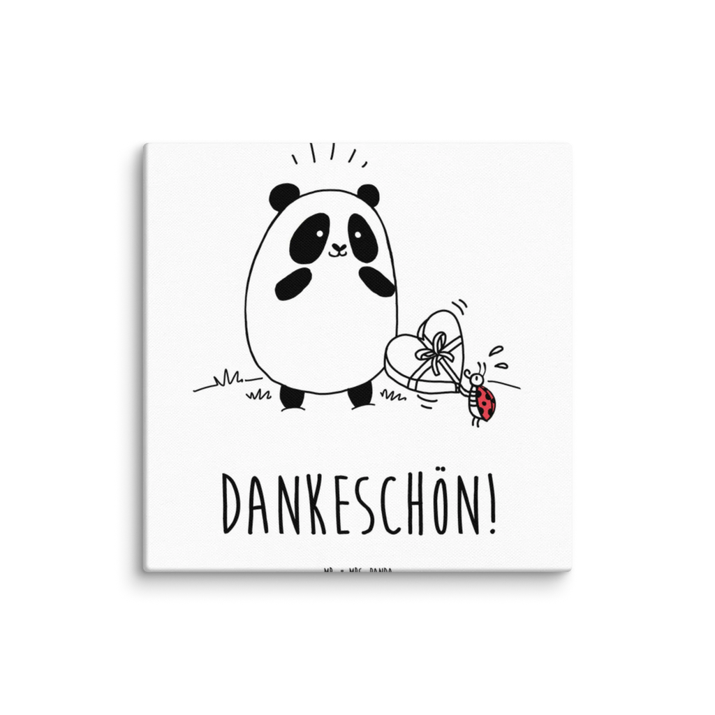 Leinwand Bild Easy & Peasy Dankeschön Wanddeko, Dekoration, Leinwand, Kunstdruck, Bild