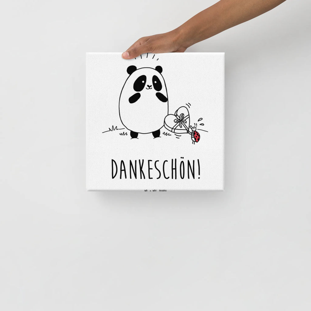 Leinwand Bild Easy & Peasy Dankeschön Wanddeko, Dekoration, Leinwand, Kunstdruck, Bild