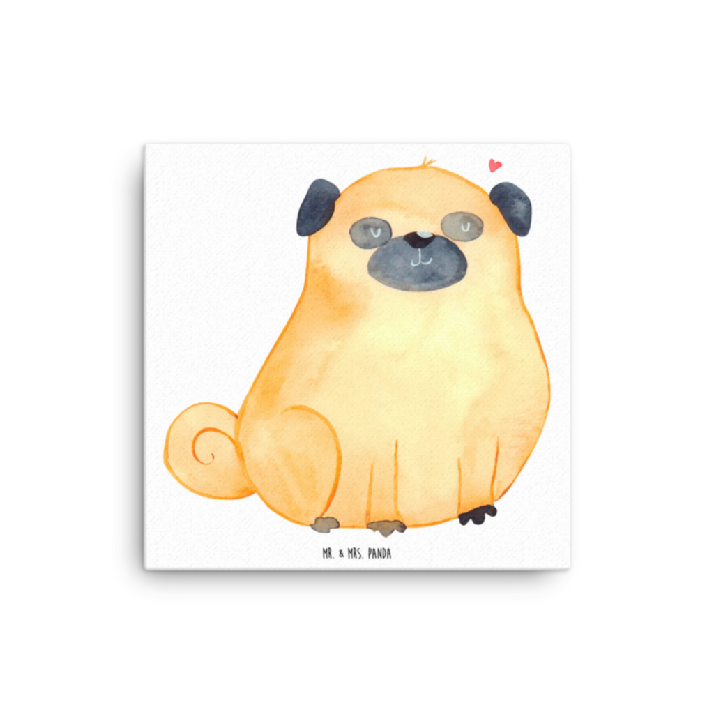 Leinwand Bild Mops Kunstdruck, Leinwand, Hunderasse, Hundebesitzer, Sprüche, Hundemotiv, Haustier, Tierliebhaber, Hund, Liebe, Mops, Hundeliebe