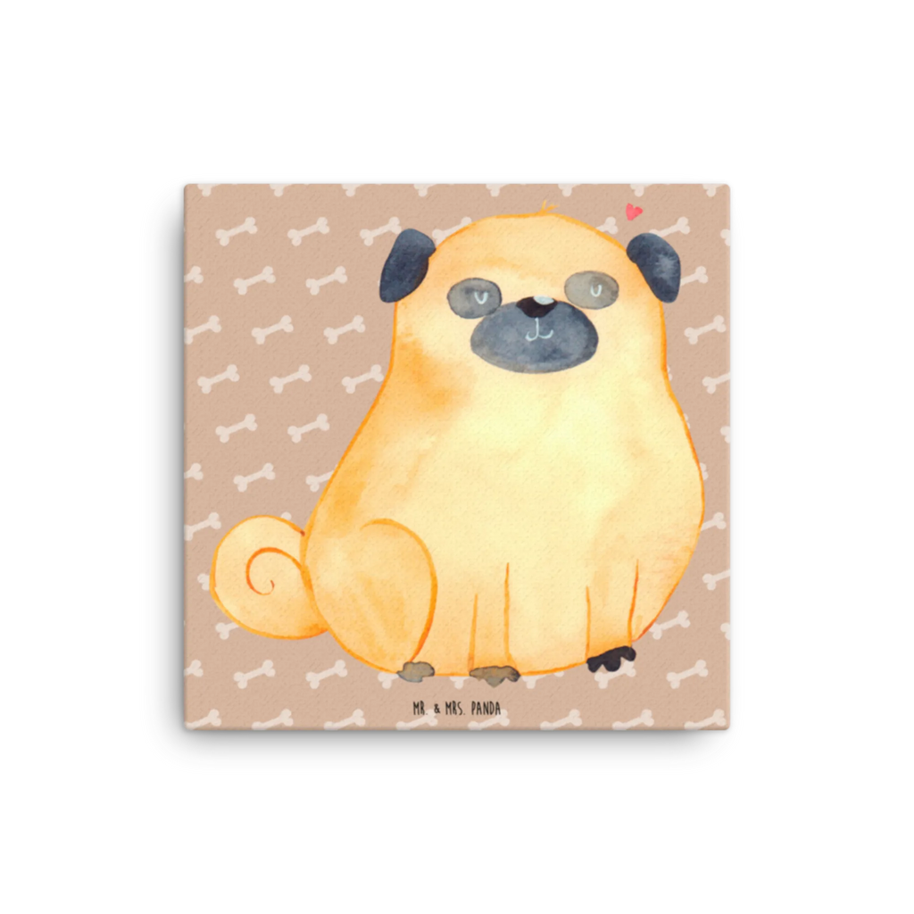 Leinwand Bild Mops Kunstdruck, Leinwand, Hunderasse, Hundebesitzer, Sprüche, Hundemotiv, Haustier, Tierliebhaber, Hund, Liebe, Mops, Hundeliebe