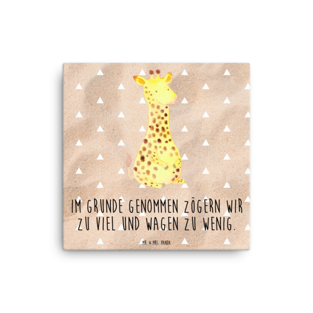 Canvas picture żyrafa Zadowolony Leinwand, Kunstdruck, Wildtiere, Afrika, Glück, Abenteuer, Zufrieden, Giraffe