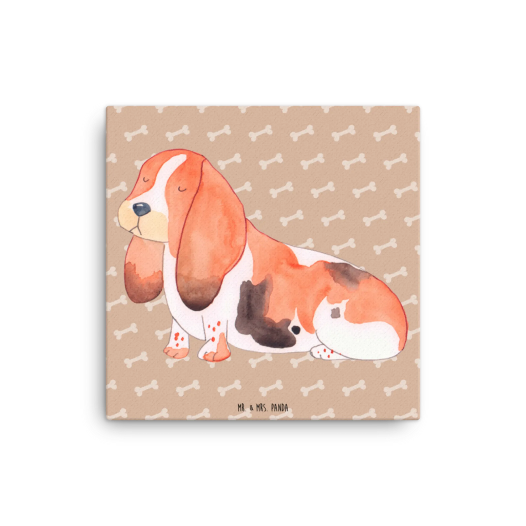 Leinwand Bild Hund Basset Hound Kunstdruck, Leinwand, Hunderasse, Hundebesitzer, Tierliebhaber, Haustier, Sprüche, Hundemotiv, Hund, Basset, Kinderlos, Hundeliebe, Basset Hound