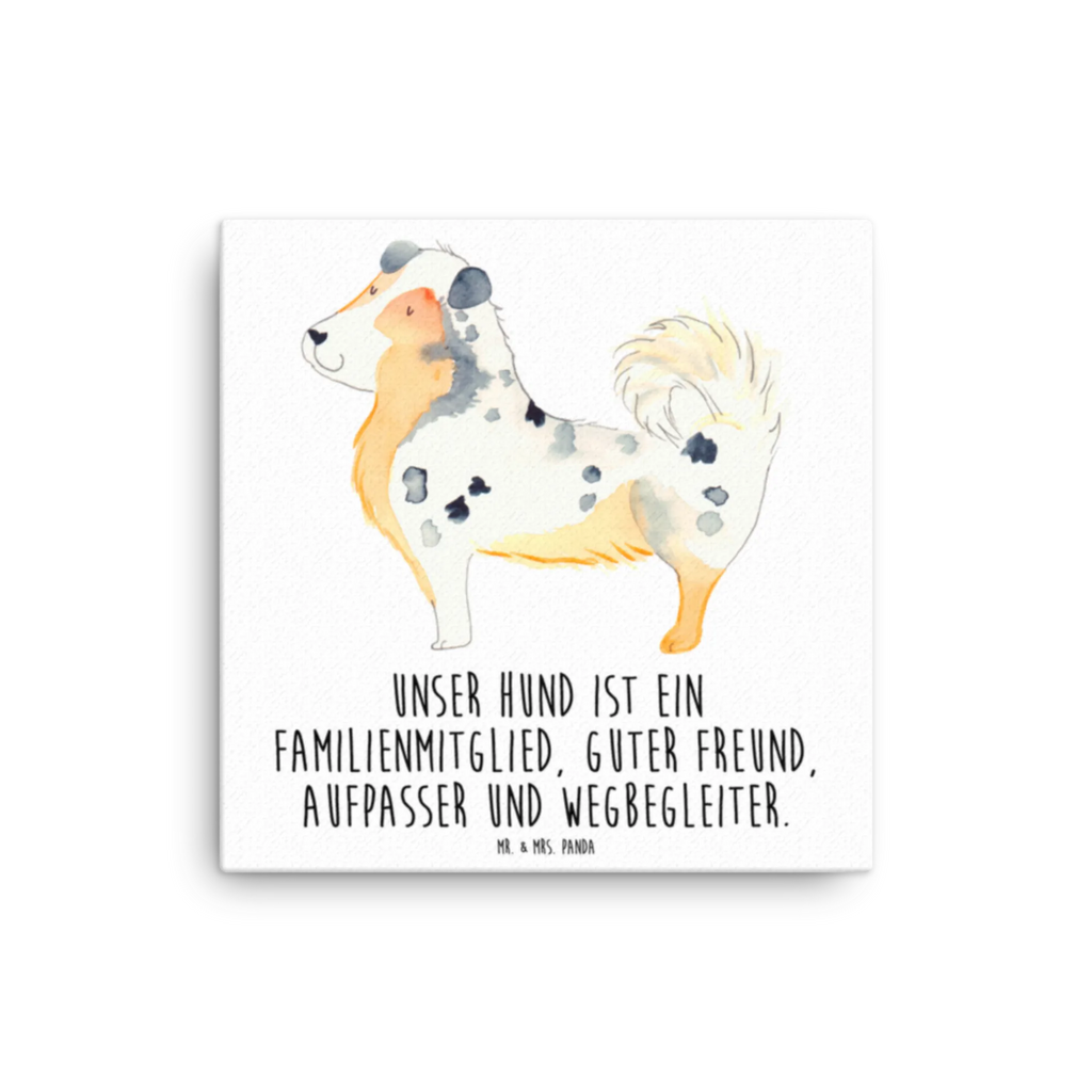 Canvas picture Dog Australia Shepherd Kunstdruck, Leinwand, Hunderasse, Hundebesitzer, Tierliebhaber, Haustier, Sprüche, Hundemotiv, Hund, Spruch, Familienhund, Shepherd, Hundeliebe, Australien Shepherd
