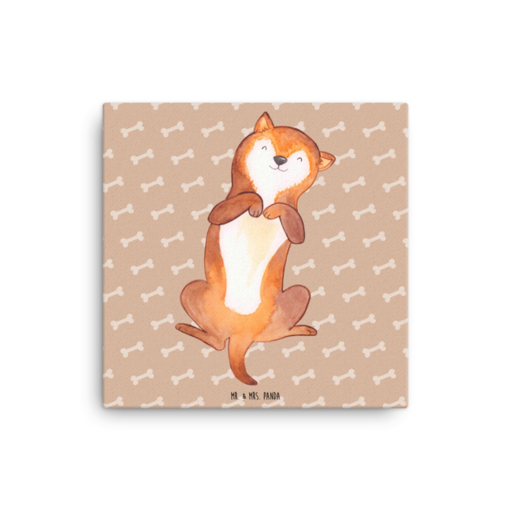 Canvas picture Dog Stroke Kunstdruck, Leinwand, Hunderasse, Hundebesitzer, Sprüche, Hundemotiv, Haustier, Tierliebhaber, Hund, Hunde, Bauchkraulen, Hundewelpe, Hundeliebe