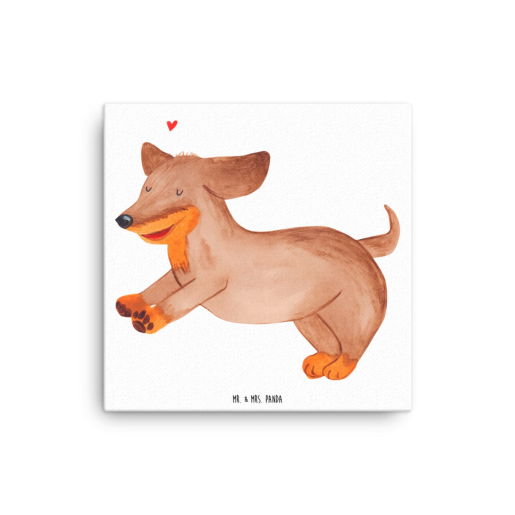 Canvas picture Dog dachshund Leinwand, Kunstdruck, Hunderasse, Hundebesitzer, Tierliebhaber, Haustier, Sprüche, Hundemotiv, Hund, Hunde, Dackel, Dachshund, Happy Dog