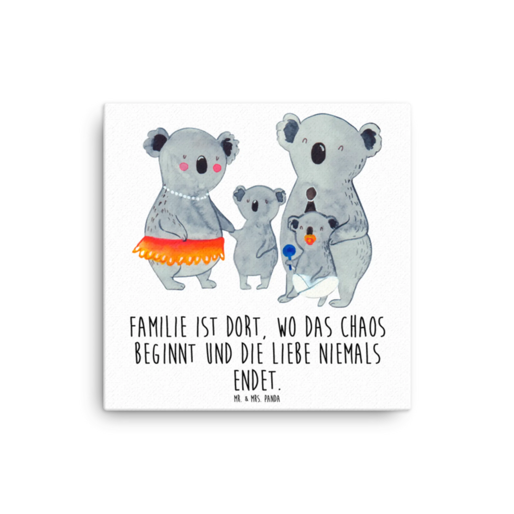 Canvas picture Koala Family Leinwand, Kunstdruck, Vatertag, Schwester, Muttertag, Bruder, Papa, Mama, Oma, Opa, Familie, Familienleben, Geschwister, Kinder, Koala, Family, Koalas