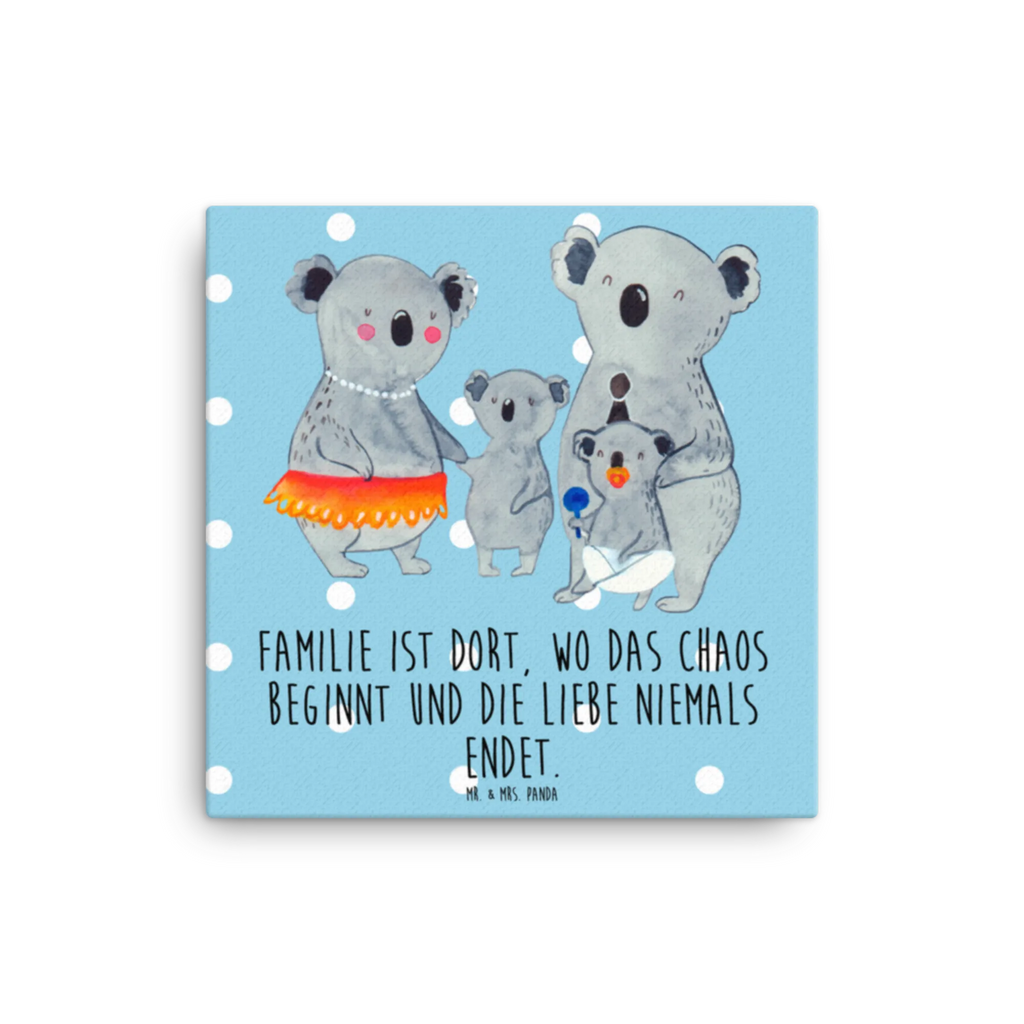 Canvas picture Koala Family Leinwand, Kunstdruck, Vatertag, Schwester, Muttertag, Bruder, Papa, Mama, Oma, Opa, Familie, Familienleben, Geschwister, Kinder, Koala, Family, Koalas