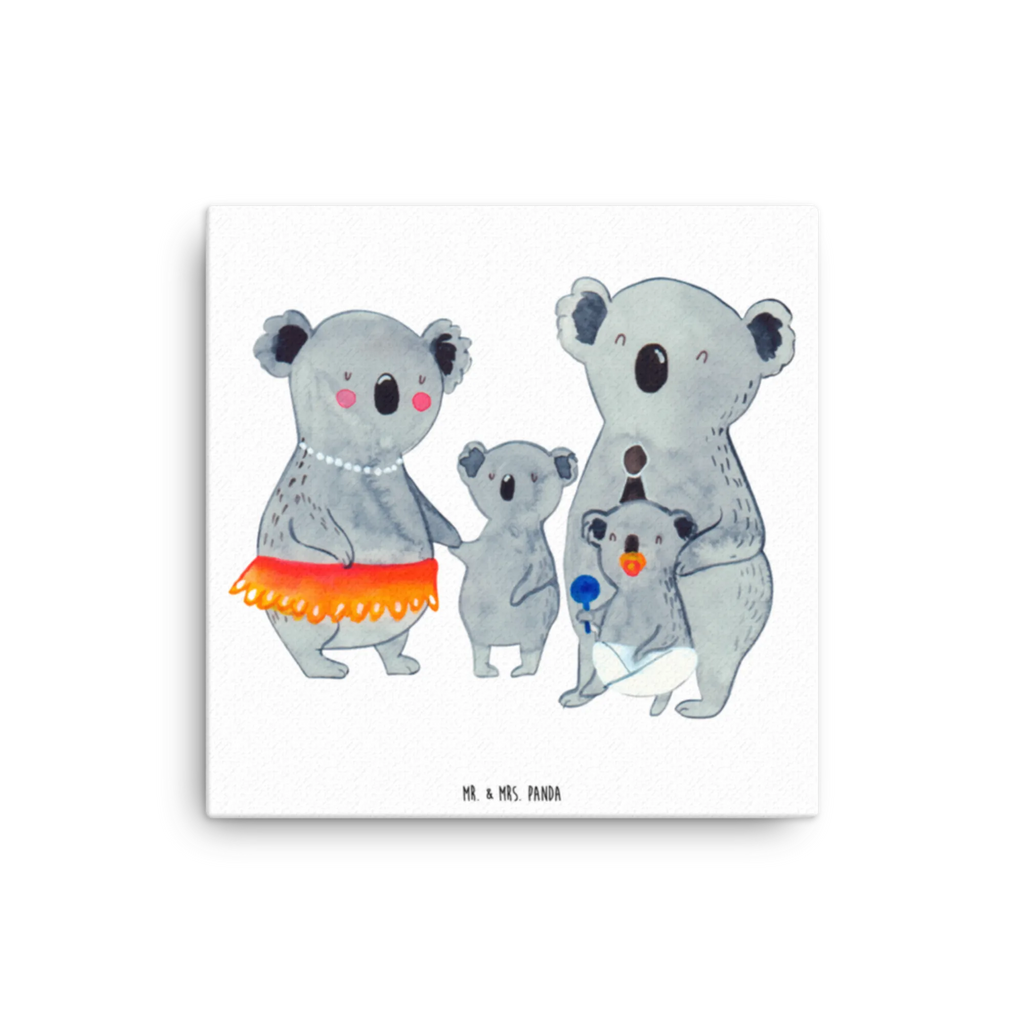 Canvas picture Koala Family Leinwand, Kunstdruck, Vatertag, Schwester, Muttertag, Bruder, Papa, Mama, Oma, Opa, Familie, Familienleben, Geschwister, Kinder, Koala, Family, Koalas