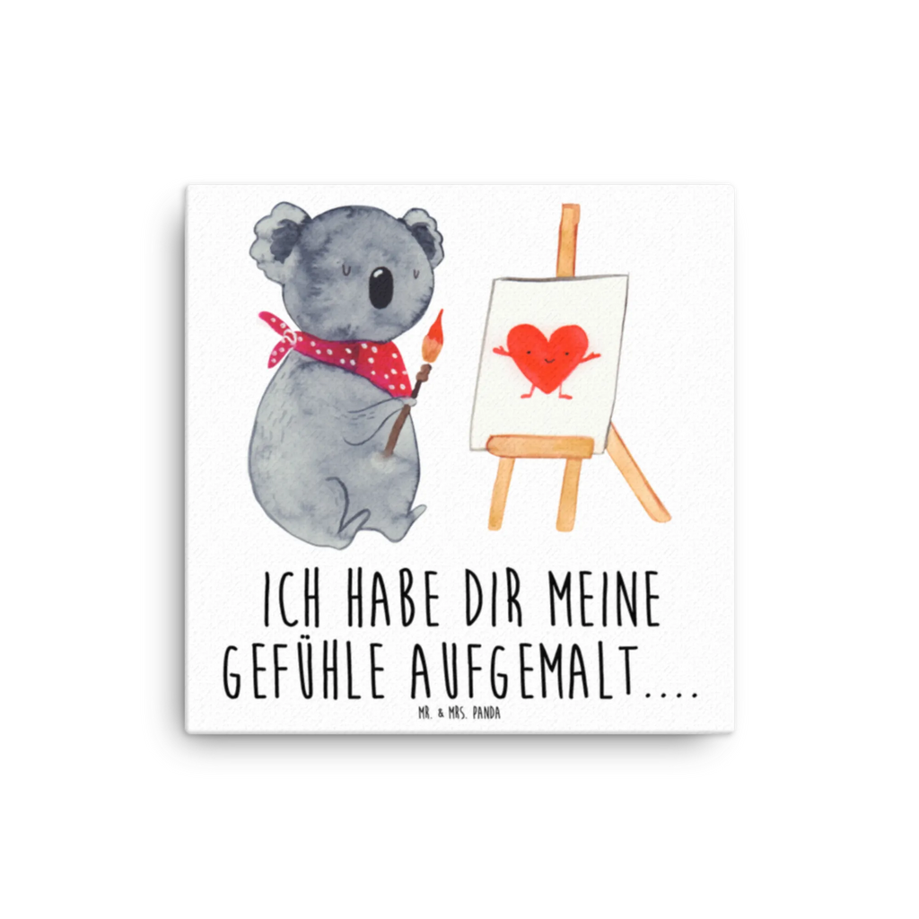 Canvas picture Koala bear Artist Kunstdruck, Leinwand, Koalabär, Koala, Liebe, Künstler, Gefühle, Liebensbeweis, Liebesgeschenk, Zeichnen