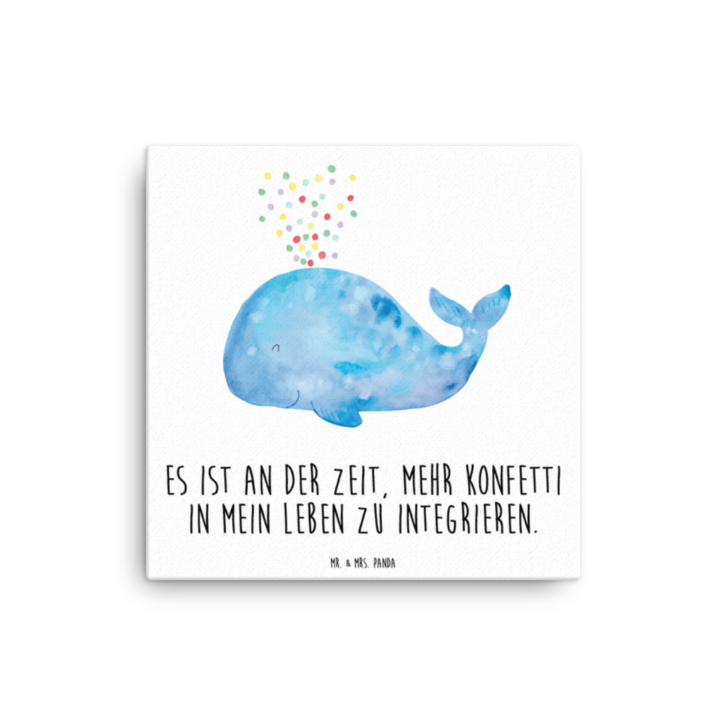 Canvas picture whale confetti Leinwand, Kunstdruck, Meer, Urlaub, Meerestiere, Wale, Trennung, Diät, Geburtstag, Abnehmen, Neustart, Neuanfang, Lebensabschnitt, Wal, Motivation, Konfetti