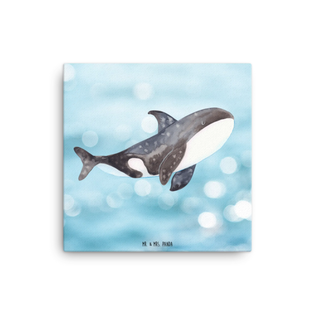 Canvas picture Orca Kunstdruck, Bild, Wanddeko, Leinwand, Meer, Urlaub, Meerestiere, Möglichkeiten, Orca, Orcas, Wal, Selbstliebe, Arbeit, Killerwal, Motivation, Startup, Neustart, Büro