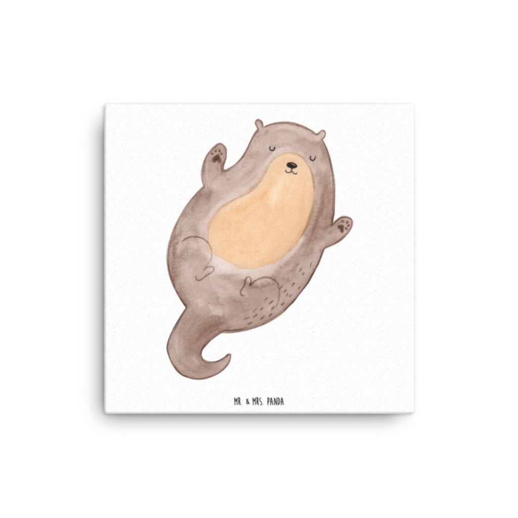 Canvas picture otter Embrace Leinwand, Kunstdruck, Otter, Seeotter, Fischotter, Otter Seeotter See Otter