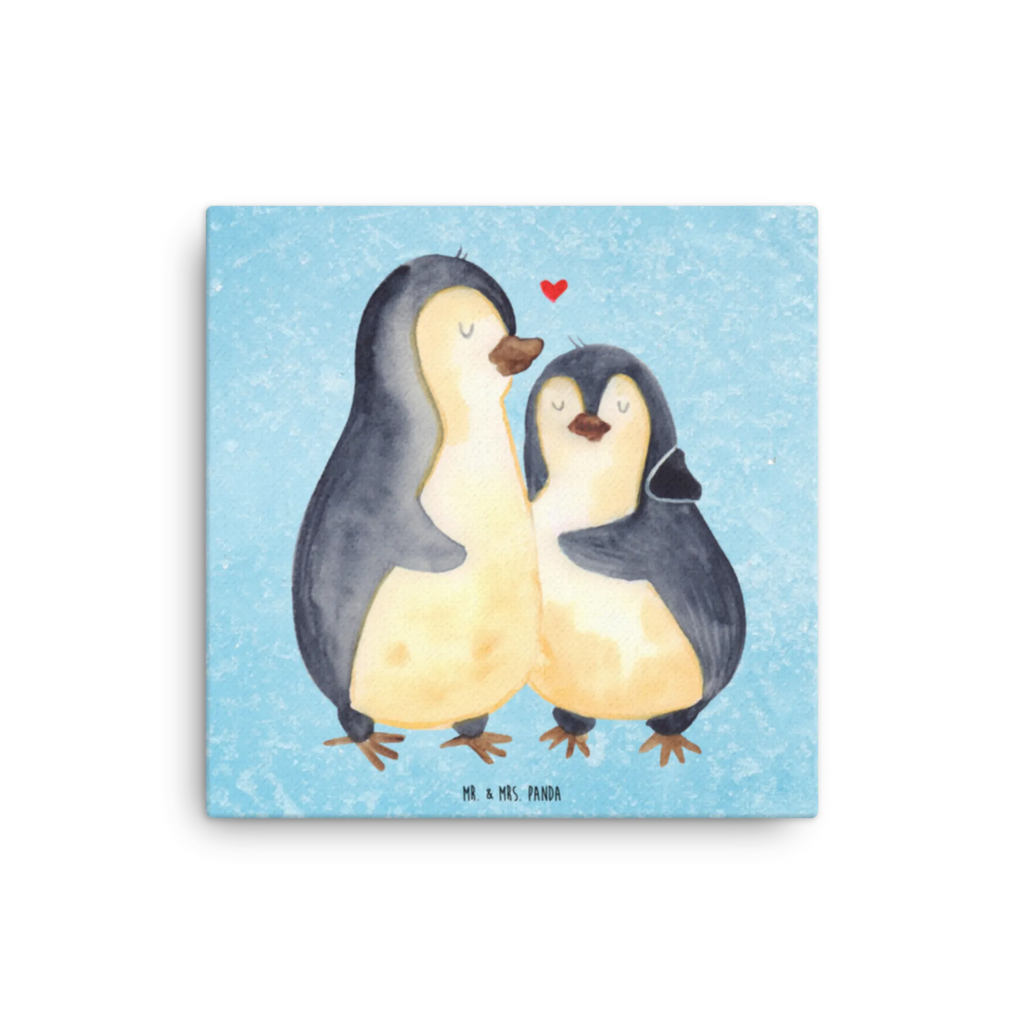Canvas picture Penguin embrace Kunstdruck, Leinwand, Pinguin, Hochzeit, Liebesbeweis, Hochzeitstag, Liebespaar, Hochzeitsgeschenk, Jahrestag, Liebe, Liebesgeschenk, Verlobung