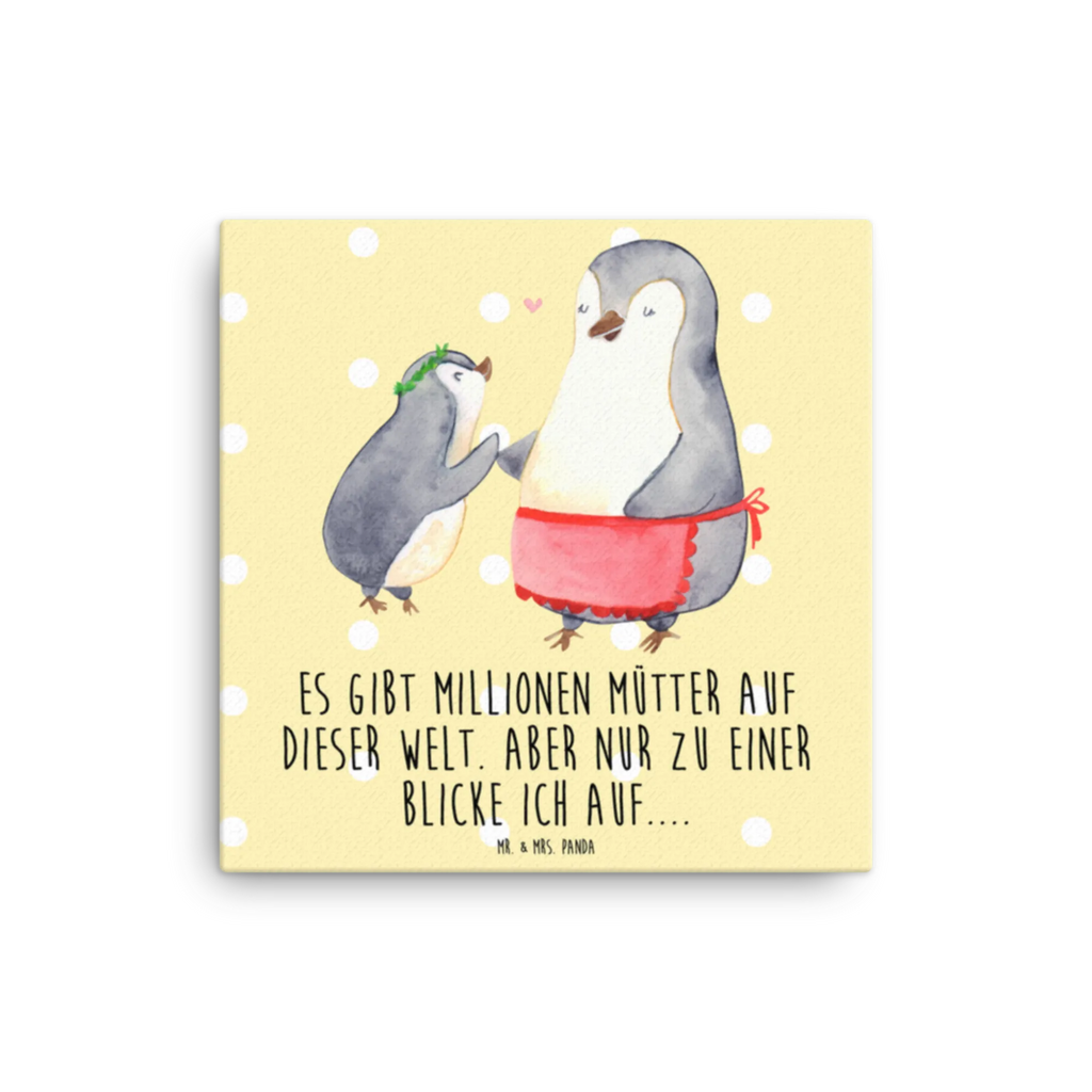 Canvas picture Penguin with child Kunstdruck, Leinwand, Vatertag, Schwester, Muttertag, Bruder, Papa, Mama, Oma, Opa, Familie, Mutti, Mutter, Mami, Geburststag, Geschenk