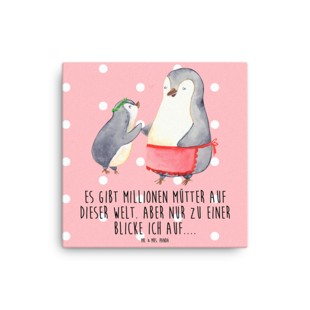 Canvas picture Penguin with child Kunstdruck, Leinwand, Vatertag, Schwester, Muttertag, Bruder, Papa, Mama, Oma, Opa, Familie, Mutti, Mutter, Mami, Geburststag, Geschenk