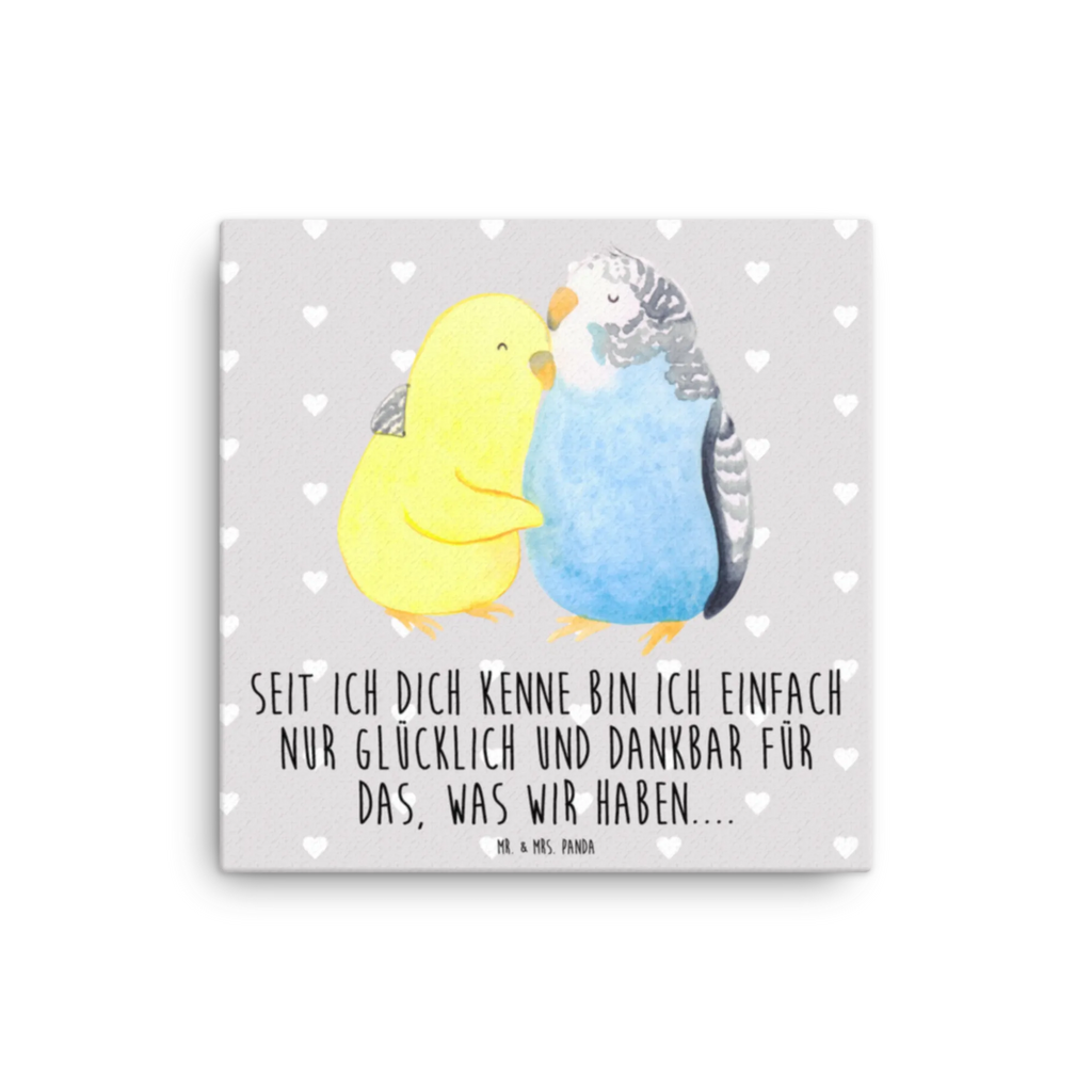 Leinwand Bild Wellensittich Liebe Leinwand, Kunstdruck, Freund, Liebe, Heiraten, Jahrestag, Heiratsantrag, Liebesgeschenk, Hocheitstag, Verlobung, Partner, Freundin, Ehemann, Ehefrau, Kuscheln, Vögel, Wellensittich, Vertrauen, Nähe