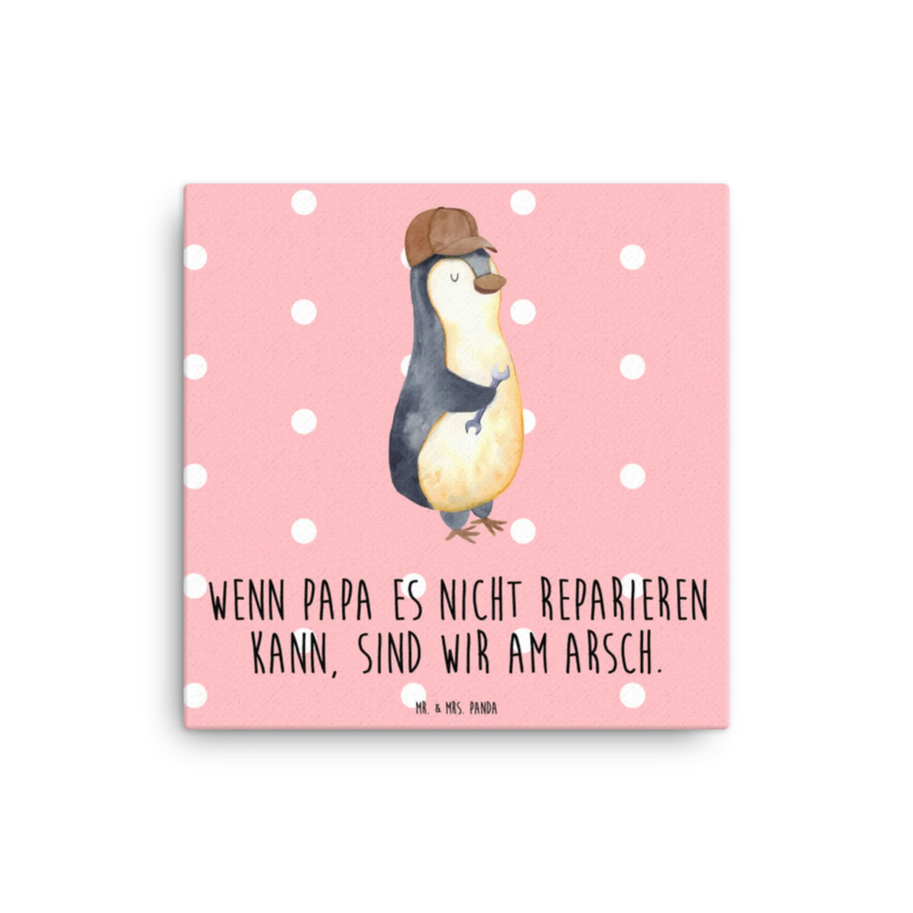 Canvas picture If Daddy can't fix it, we're screwed. Leinwand, Kunstdruck, Vatertag, Schwester, Muttertag, Bruder, Papa, Mama, Oma, Opa, Familie, Vater, Geschenk Papa, Bester Papa Der Welt