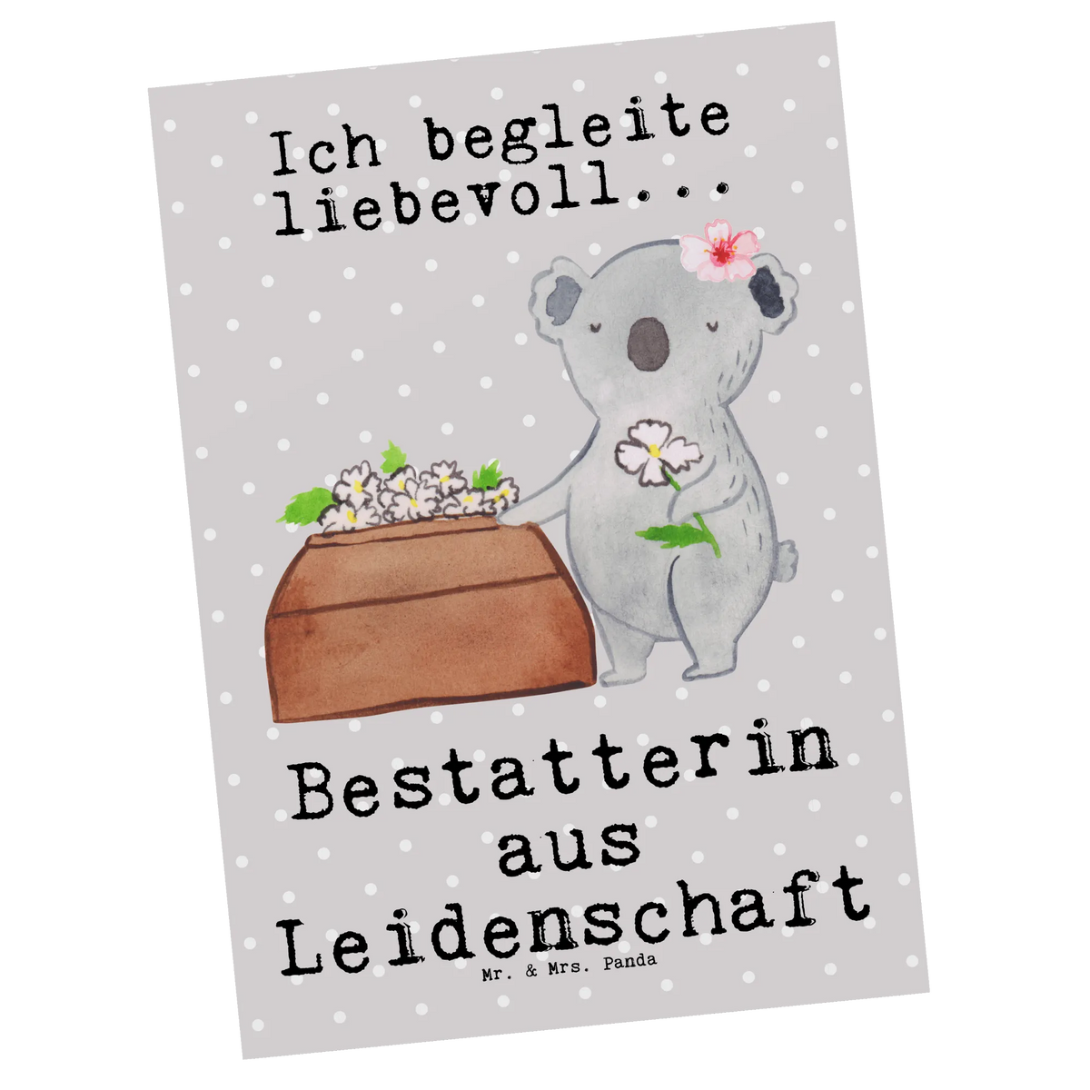 Postcard undertaker Passion letter, Postcard, gift card, gift, paper, card, invitation card, invitation, postcards, gift idea, best, farewell gift, passing exam, anniversary, retirement, promotion, job start, sayings, funny, profession