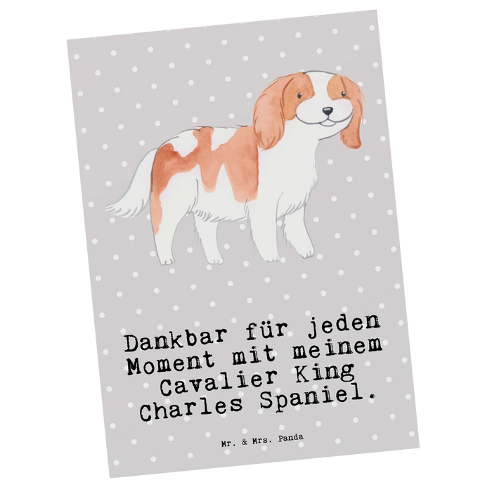 Postcard Cavalier King Charles Spaniel Moment