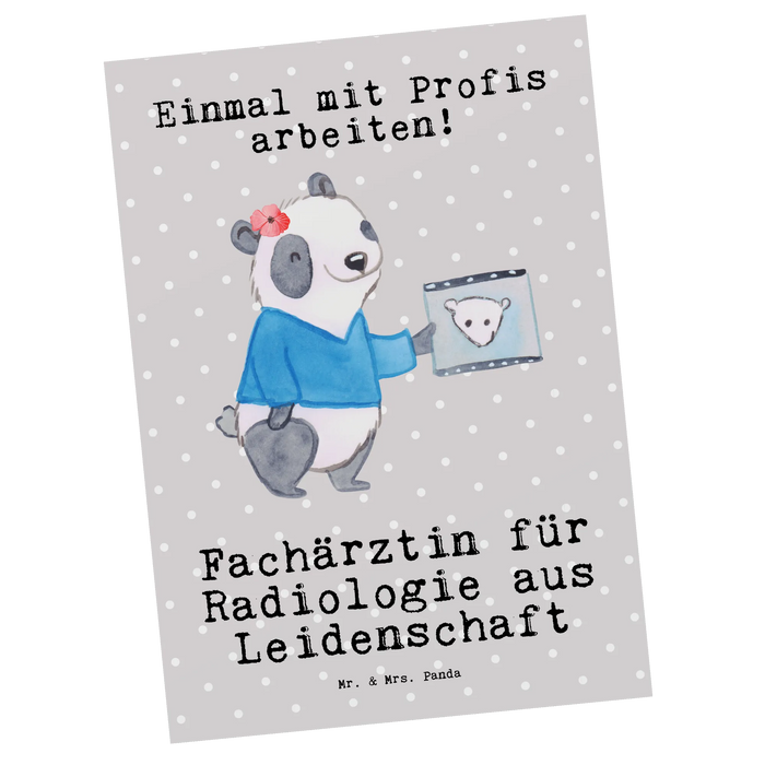 Postcard Radiologist Passion