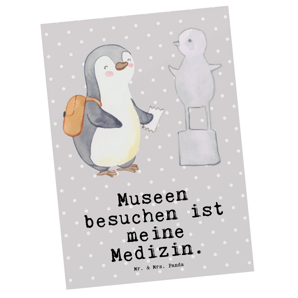 Postcard penguin to visit a museum invitation card, card, postcards, gift card, paper, Postcard, gift, letter, invitation, Gift, sport, hobby, giving, thank you, award, profit, athlete, Visit museum, museums