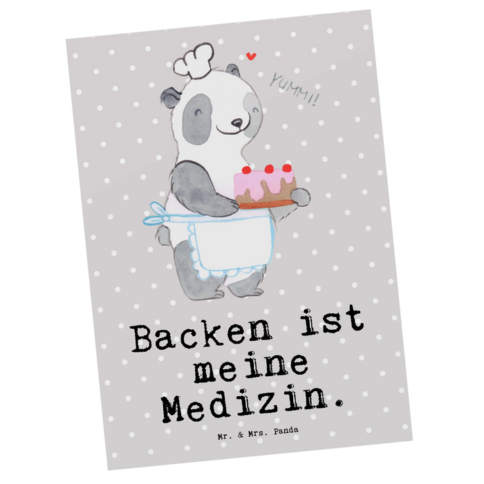 Postcard panda Bake