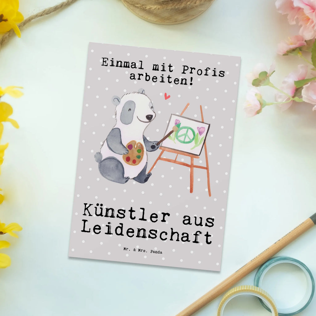 Postcard Artist passion Einladungskarten Geburtstag, Karte, Geschenkkarte, Grußkarte, Einladung, Ansichtskarten, Einladung Geburtstag, Ansichtskarte, Postkarte, Einladungskarte, Geburtstagskarte, Dankeskarte, Beruf, Ausbildung, Jubiläum, Abschied, Rente, Kollege, Kollegin, Geschenk, Schenken, Arbeitskollege, Mitarbeiter, Firma, Danke, Dankeschön, Galerie Eröffnung, Maler, Künstler, Kunstmaler, Kunstschule