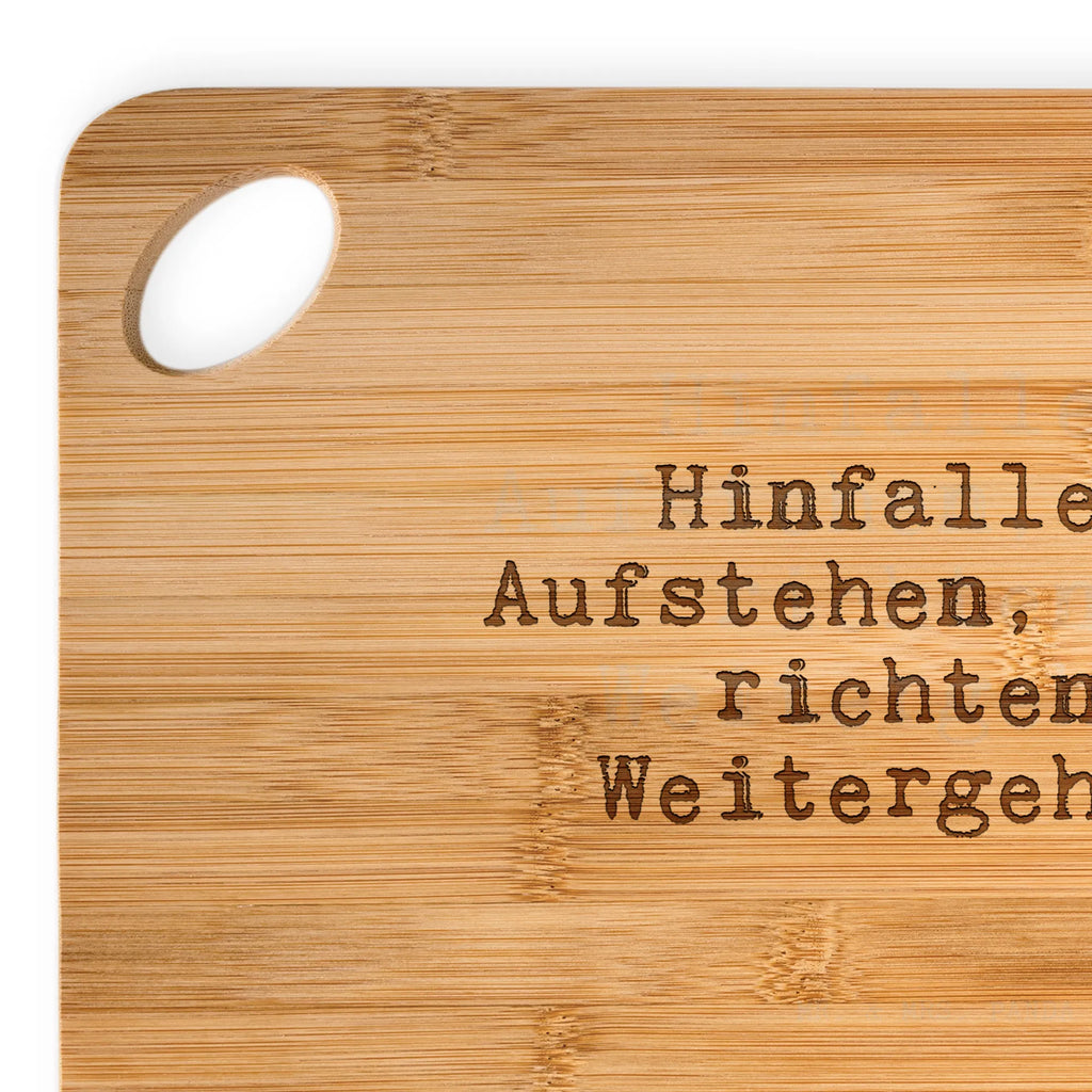 Bamboo chopping board Hinfallen, Aufstehen, Krone richten,... kitchen board, robust, kitchen, cutting block, slices, engraving, dulcimer, breakfast, carving board, board, wood, nature, solid, bamboo, cutting board, breakfast board, saying, sayings, funny, wisdom, quotes, Sayings Proverbs Wisdom Quotes Funny Wisdom Words