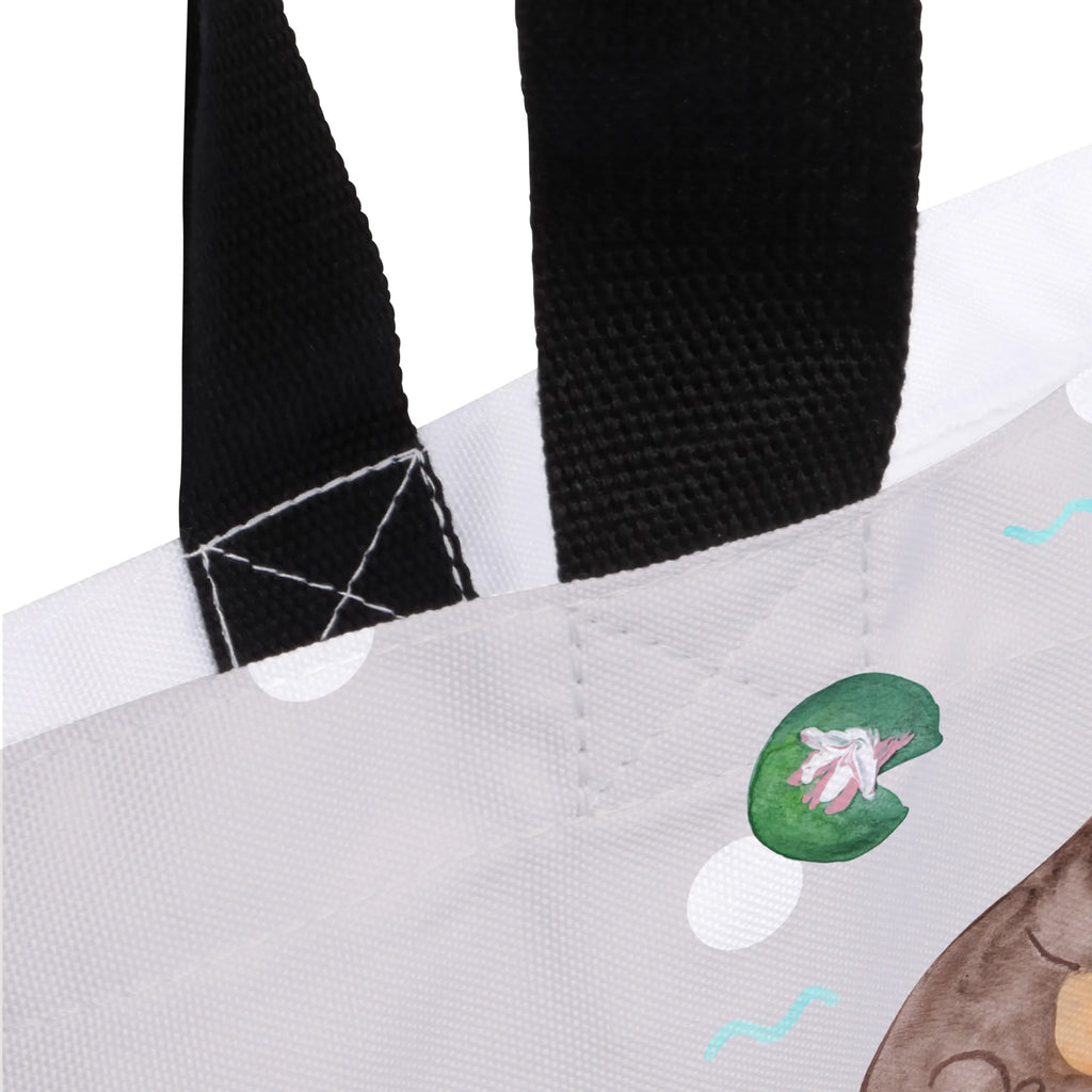 Personalisierter Shopper Otter mit Seerose Wunschname, Selbst Bedrucken, Personalisierte Tasche, Personalisierter Schulbeutel, Personalisierte Alltagstasche, mit Namen, Frei Gestalten, Tüte, XXL Tasche, Personalisierte Freizeittasche, Schultertasche, Personalisierte Strandtasche, Ausflug, Stofftasche, Personalisierter Beutel, Personalisierter Tragebeutel, Personalisierter Shopper, Personalisierte Schultasche, XL, Personalisierte Einkaufstasche, Personalisierter Einkaufsbeutel, Otter, Fischotter, Seeotter, Otter Seeotter See Otter