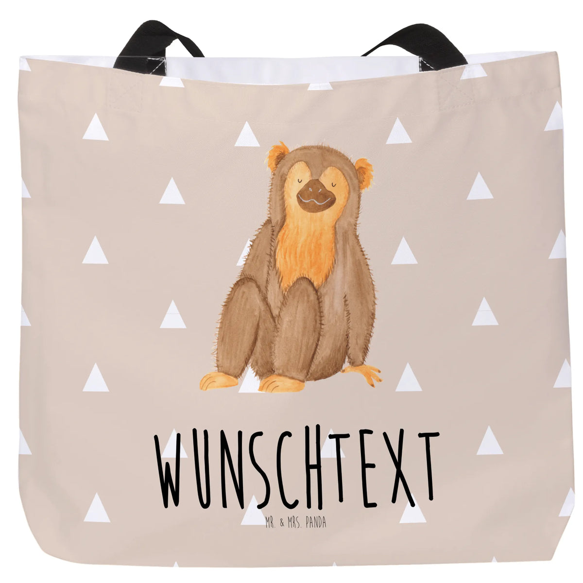 Personalisierter Shopper Affe