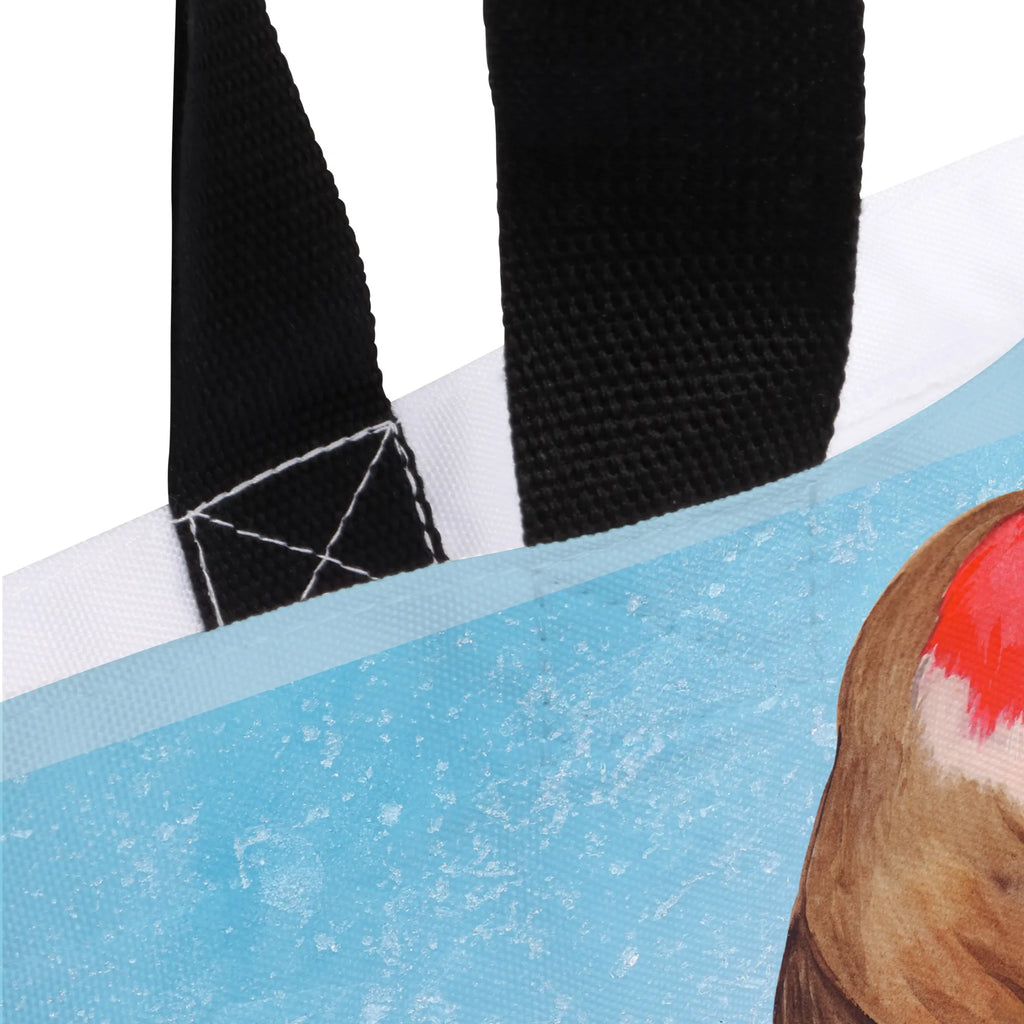 Personalisierter Shopper Rotkehlchen Schlitten Personalisierter Shopper, Personalisierte Strandtasche, Personalisierter Tragebeutel, Personalisierte Tasche, Personalisierter Schulbeutel, Personalisierte Einkaufstasche, Selbst bedrucken, Personalisierte Schultasche, Personalisierter Einkaufsbeutel, Personalisierte Freizeittasche, Wunschname, mit Namen, Personalisierter Beutel, Personalisierte Alltagstasche, frei gestalten, Winter, Weihnachten, Weihnachtsdeko, Nikolaus, Advent, Heiligabend, Wintermotiv, Schlitten, Vogel