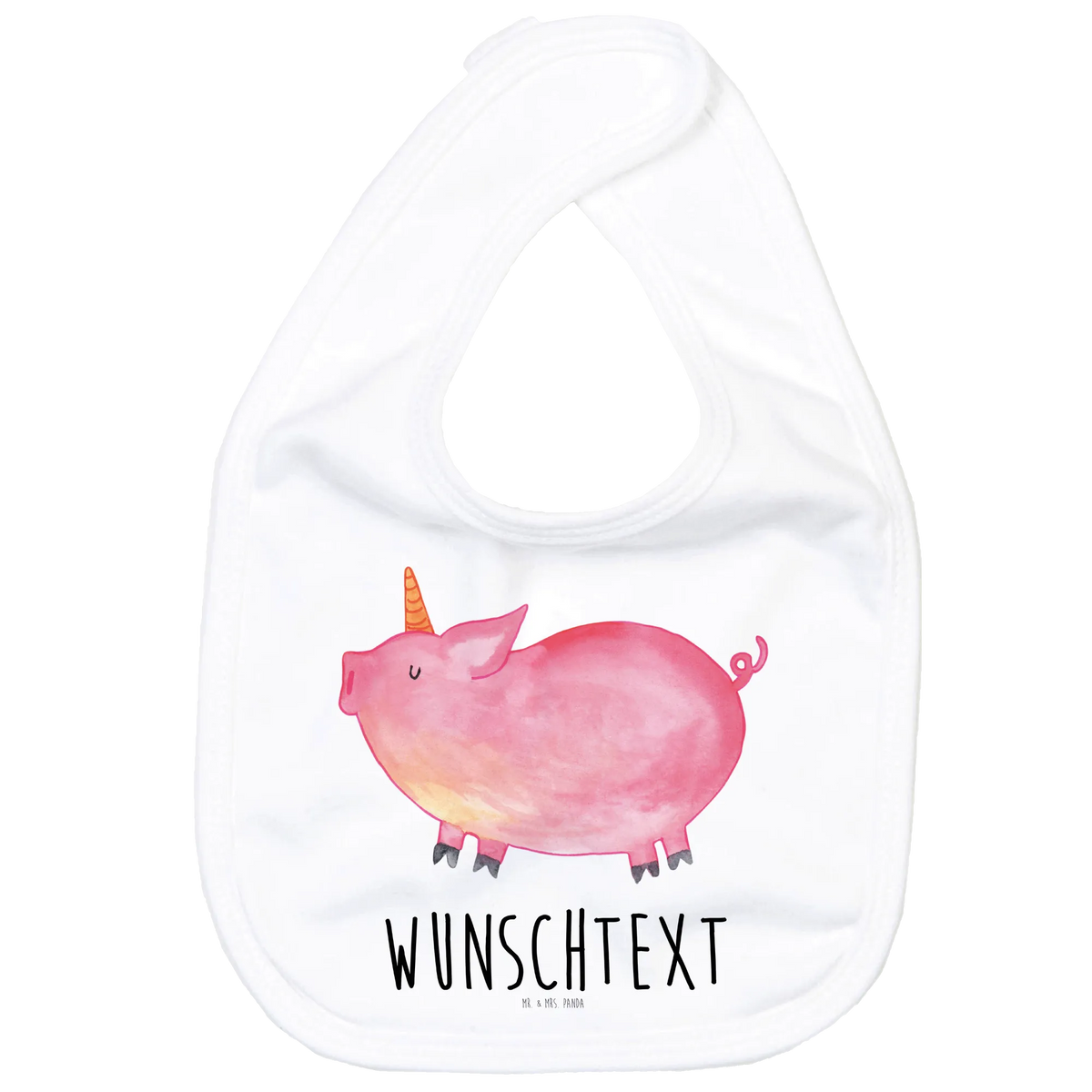 Personalised bib unicorn Pig pigcorn, girlfriend gift, piggycorn, Funny saying