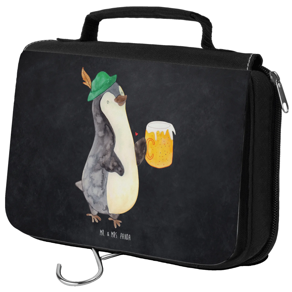 Kulturbeutel Pinguin Bier Kulturbeutel Waschbar, Kosmetiktasche, Schminkbeutel, Schminktasche, Waschbeutel, Kulturtasche, Kulturbeutel, Waschtasche, Necessaire, Reisebeutel, hygienetasche, badtasche, Toilettentasche, hygienebeutel, beautycase, Pinguin, Oktoberfest, Bier, Pinguine