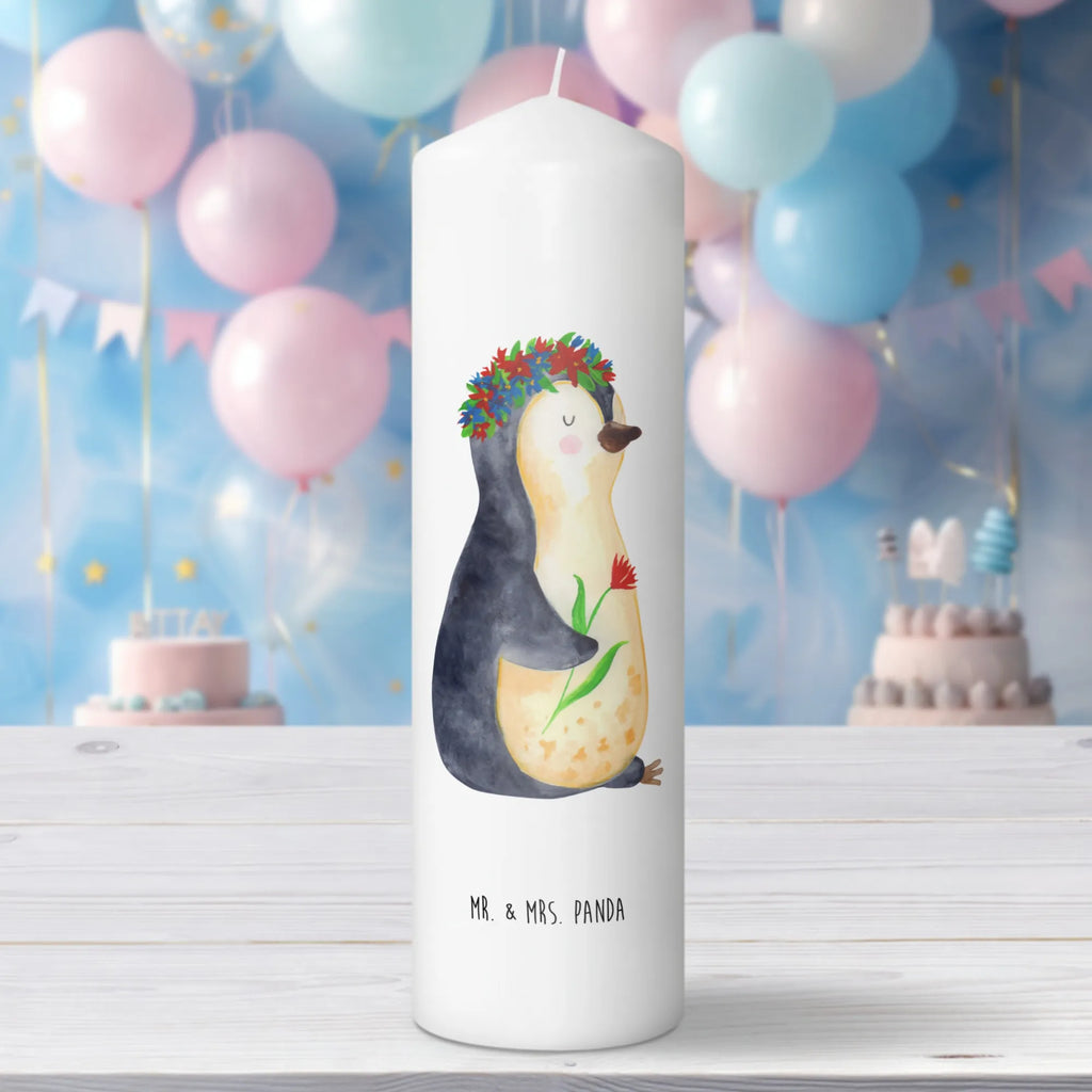 Kerze Pinguin Blumenkranz Handgemachte Kerze, Adventskerze, Wachskerze, Erinnerungslicht, Zylinderkerze, Schmuckkerze, Dekorative Kerze, Bedruckte Kerze, Osterkerze, Grosse Kerze, Laternenkerze, Wunschkerze, Hochzeitskerze, Blockkerze, Kerze Mit Motiv, Tischkerze, Erinnerungskerze, Stumpenkerze, Kerze Mit Spruch, Geburtskerze, Geburtstagskerze, Kommunionskerze, Dinnerkerze, Gartenkerze, Weihnachtskerze, Dekokerze, Tafelkerze, Pinguin, Universum, Leben, Liebeskummer, Motivation, Blumenkranz, Lebensziele, Wünsche, Lebenslust, Geschenkidee, Pinguine, Ziele