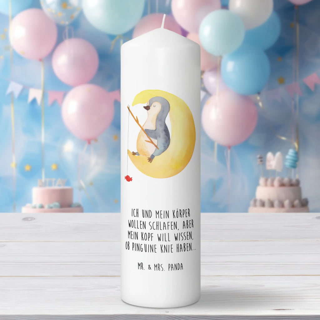Kerze Pinguin Mond Geburtskerze, Dekorative Kerze, Erinnerungskerze, Geburtstagskerze, Blockkerze, Hochzeitskerze, Schmuckkerze, Wunschkerze, Gartenkerze, Dinnerkerze, Wachskerze, Zylinderkerze, Grosse Kerze, Dekokerze, Erinnerungslicht, Tafelkerze, Tischkerze, Laternenkerze, Kerze Mit Motiv, Kommunionskerze, Kerze Mit Spruch, Stumpenkerze, Weihnachtskerze, Handgemachte Kerze, Bedruckte Kerze, Osterkerze, Adventskerze, Pinguin, Spruch, Schlafstörungen, Schlafzimmer, schlafen, Einschlafen, Gästezimmer, Pinguine, Nachtruhe