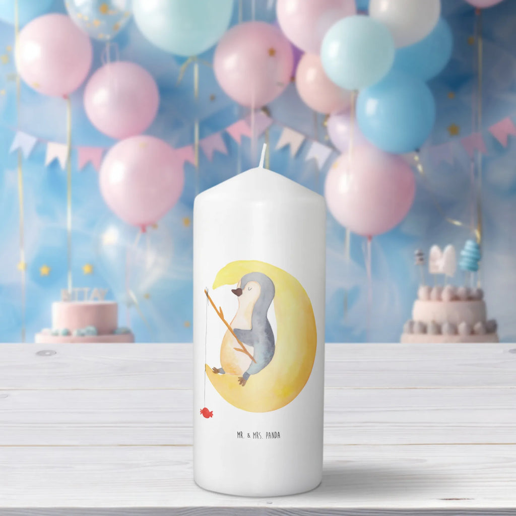 Kerze Pinguin Mond Geburtskerze, Dekorative Kerze, Erinnerungskerze, Geburtstagskerze, Blockkerze, Hochzeitskerze, Schmuckkerze, Wunschkerze, Gartenkerze, Dinnerkerze, Wachskerze, Zylinderkerze, Grosse Kerze, Dekokerze, Erinnerungslicht, Tafelkerze, Tischkerze, Laternenkerze, Kerze Mit Motiv, Kommunionskerze, Kerze Mit Spruch, Stumpenkerze, Weihnachtskerze, Handgemachte Kerze, Bedruckte Kerze, Osterkerze, Adventskerze, Pinguin, Spruch, Schlafstörungen, Schlafzimmer, schlafen, Einschlafen, Gästezimmer, Pinguine, Nachtruhe