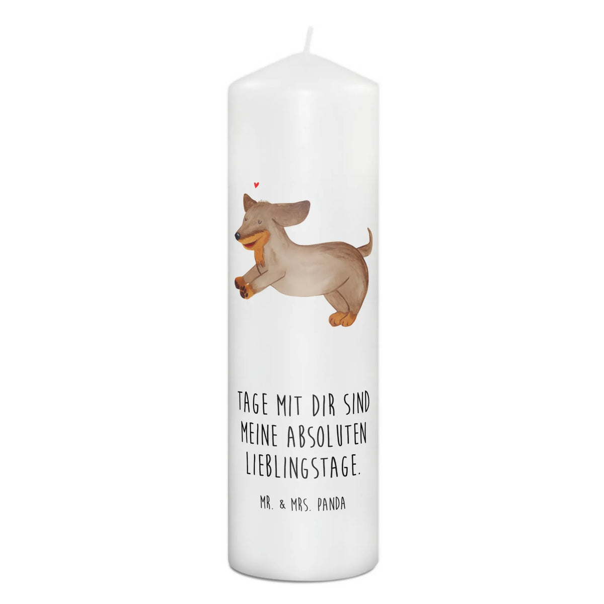 Candle Dog dachshund Erinnerungslicht, Bedruckte Kerze, Zylinderkerze, Wachskerze, Erinnerungskerze, Stumpenkerze, Kerze, Blockkerze, Tierliebhaber, Hund, Sprüche, Haustier, Hunderasse, Hundebesitzer, Hundemotiv, Dachshund, Hunde, Happy Dog, Dackel
