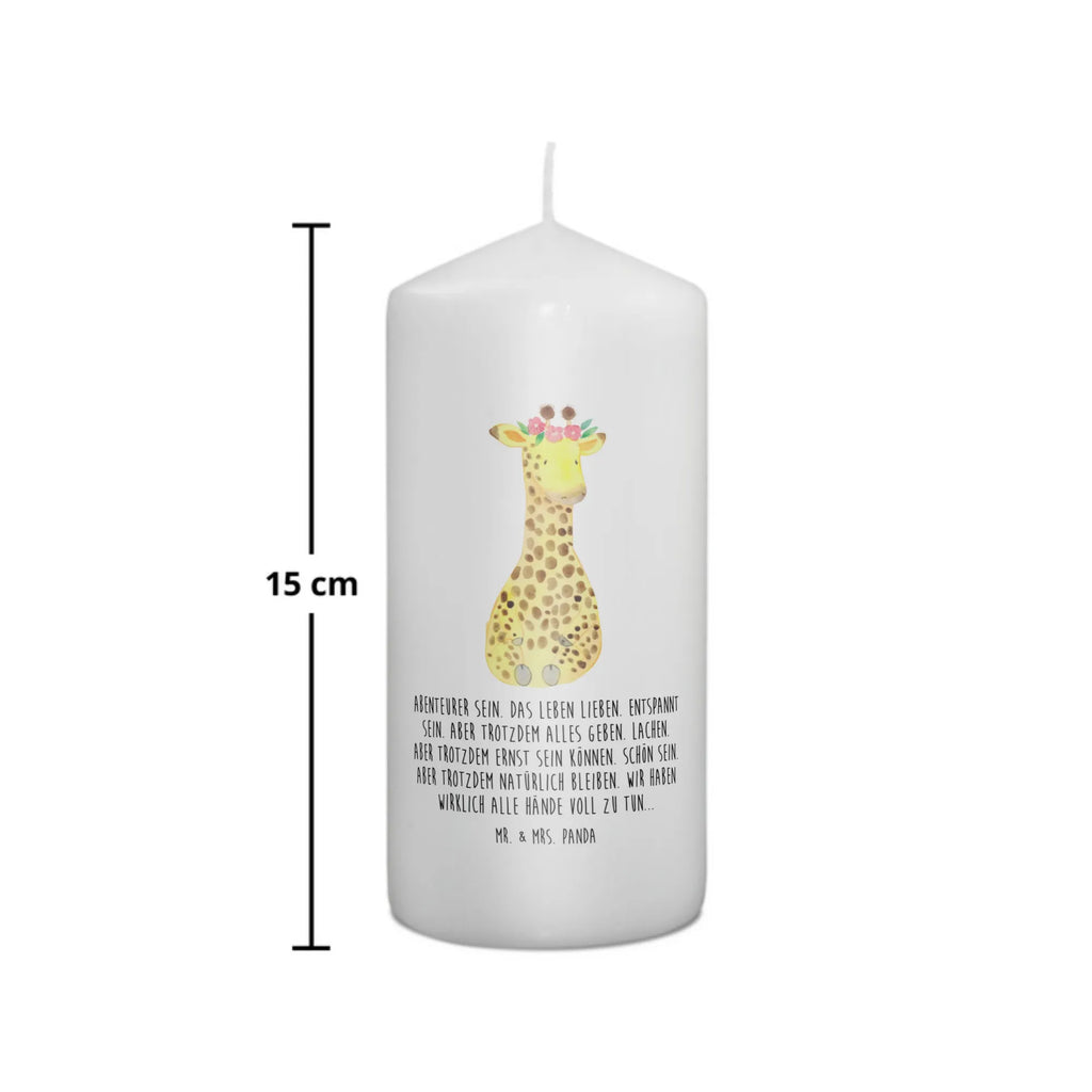 Candle giraffe flower wreath Adventskerze, Geburtstagskerze, Kommunionskerze, Blockkerze, Dinnerkerze, Wunschkerze, Weihnachtskerze, Bedruckte Kerze, Gartenkerze, Erinnerungslicht, Wachskerze, Stumpenkerze, Tischkerze, Handgemachte Kerze, Geburtskerze, Schmuckkerze, Dekokerze, Hochzeitskerze, Zylinderkerze, Dekorative Kerze, Tafelkerze, Erinnerungskerze, Grosse Kerze, Kerze Mit Motiv, Kerze Mit Spruch, Laternenkerze, Osterkerze, Afrika, Wildtiere, Freundin, Abenteurer, Blumenkranz, Selbstliebe, Giraffe