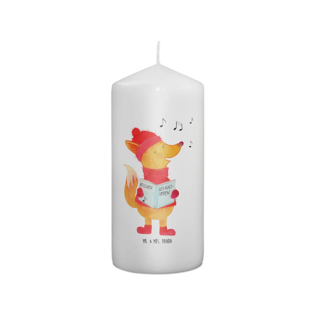 Kerze Fuchs Sänger Kerze, Taufkerze, Kommunionskerze, Geburtstagskerze, Geschenk Kerze, Taufgeschenk Kerze, Kerze mit Druck, Besondere Kerze, Geschenkidee Kerze, Kerze für Kommunion, Geburtstag Kerze, Kommunion Kerze, Winter, Weihnachten, Weihnachtsdeko, Nikolaus, Advent, Heiligabend, Wintermotiv, Fuchs, Füchse, Sänger, Geschenk Sänger, Singen, Weihnachtslieder