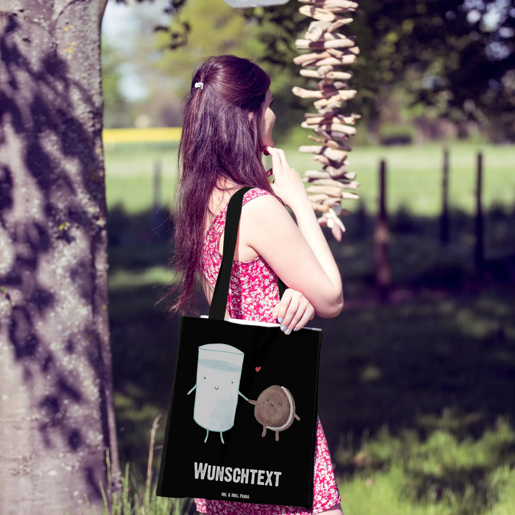 Personalised tote bag milk biscuit Personalisierte Beuteltasche, Personalisierte Jutetasche, Stoffbeutel mit Namen, Personalisierte Kindergartentasche, Personalisierter Jutebeutel, Personalisierte Einkaufstasche, Einkaufstasche mit Namen, Personalisierte Tasche, Personalisierter Stoffbeutel, Personalisierter Beutel, Tragetasche mit Namen, Tiermotive, Gute Laune, lustige Sprüche, Tiere, Milk, perfektes Paar, Motiv süß, Keks, Milch, Einladung Frühstück, romantisch, Kekse, Cookie, Kaffee