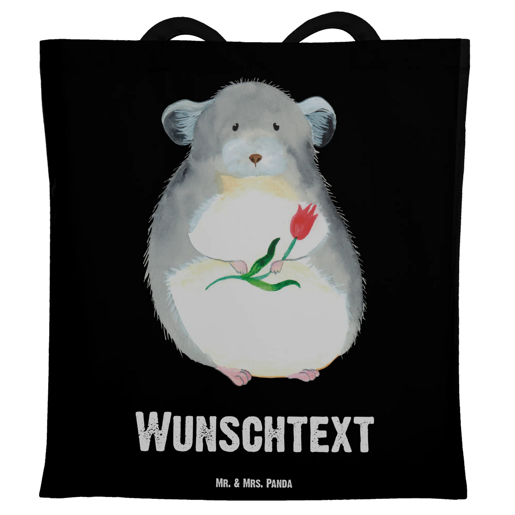 Personalised tote bag chinchilla flower Stoffbeutel mit Namen, Tragetasche mit Namen, Einkaufstasche mit Namen, Personalisierte Kindergartentasche, Personalisierte Beuteltasche, Personalisierter Jutebeutel, Personalisierter Beutel, Personalisierter Stoffbeutel, Personalisierte Jutetasche, Personalisierte Einkaufstasche, Personalisierte Tasche, Tiermotive, Gute Laune, lustige Sprüche, Tiere, Büro, Depressionen, traurig sein, Chinchilla, Chaos, Büroalltag, Kummer, Chinchillas, Liebeskummer, Glücklichsein