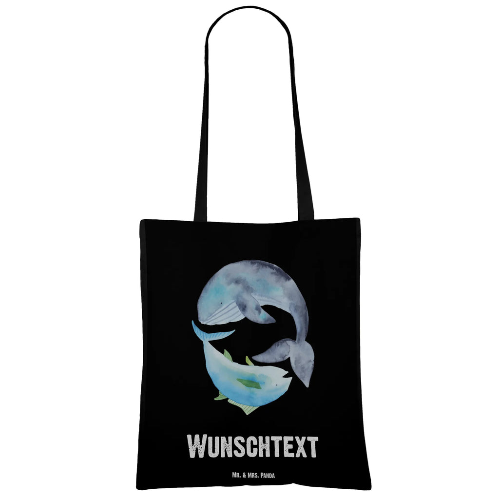 Personalisierte Tragetasche Walfisch & Thunfisch Personalisierter Stoffbeutel, Personalisierter Beutel, Personalisierte Tasche, Personalisierte Beuteltasche, Einkaufstasche mit Namen, Tüte, Stoffbeutel mit Namen, Personalisierte Kindergartentasche, Personalisierte Einkaufstasche, Strandtasche, Shopper, Einkaufsbeutel, Personalisierter Jutebeutel, Tragetasche mit Namen, Umhängetasche, Personalisierte Jutetasche, Schultertasche, Lustige Sprüche, Tiere, Tiermotive, Gute Laune, Witz, Spruch Des Tages, Tunfisch, Spruch Lustig, Wortwitz Lustig, Wahl, Wal, Flachwitz, Flachwitz Geschenk